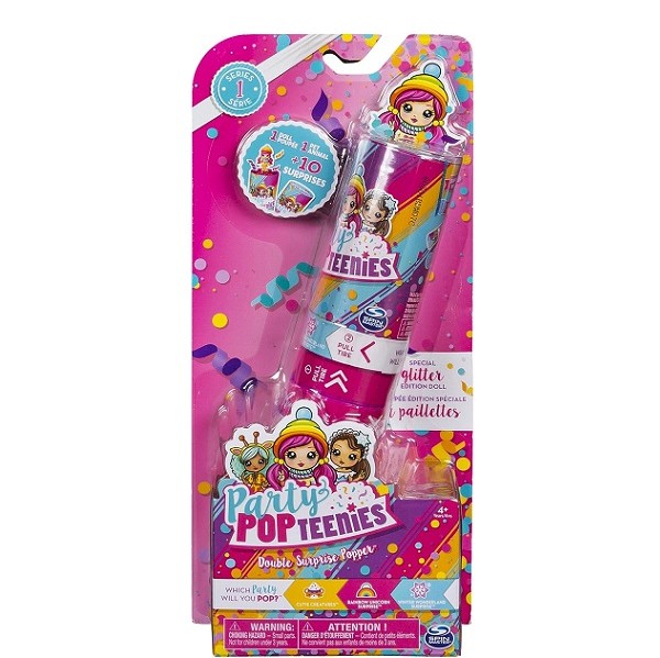 Party Pop Teenies Dubbele Surprise Poppers