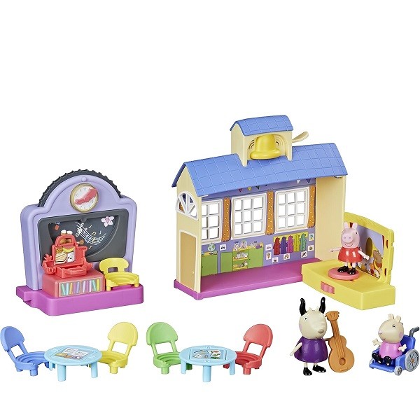 Peppa Pig Speelset naar School