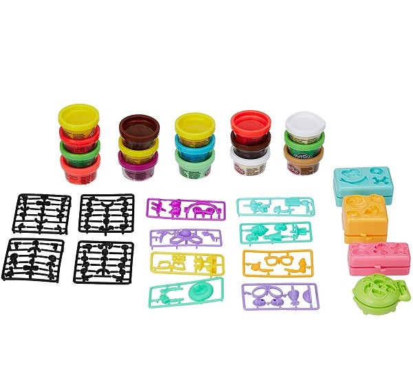Play-Doh Treaties 4- Pack Blauw