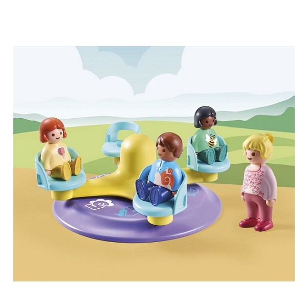 Playmobil 1.2.3 Kindercarrousel 