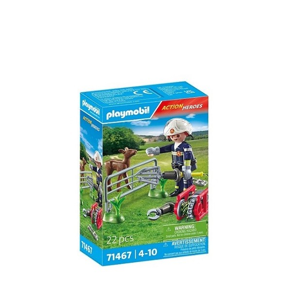 Playmobil Action Heroes Brandweer Dierenbescherming