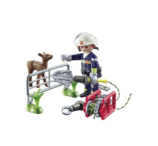 Playmobil Action Heroes Brandweer Dierenbescherming