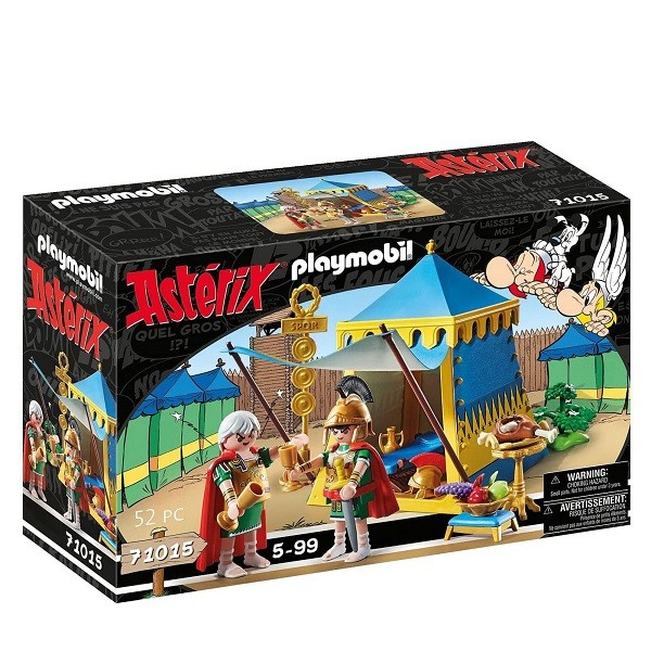 Playmobil Asterix Leiderstent met Generaals