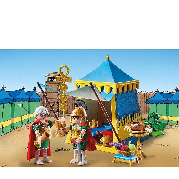 Playmobil Asterix Leiderstent met Generaals