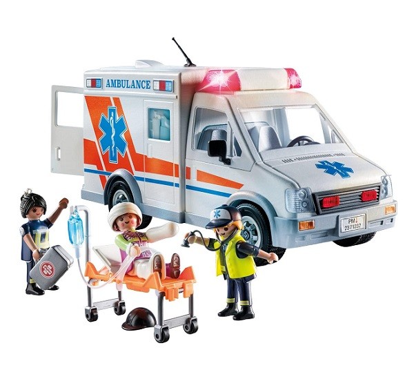 Playmobil City Action Ambulance met Licht en Geluid
