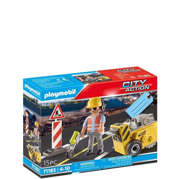 Playmobil City Action Cadeauset  Bouwvakker met Randensnijder