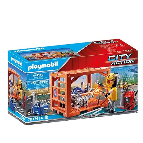 Playmobil City Action Haven Container Productie
