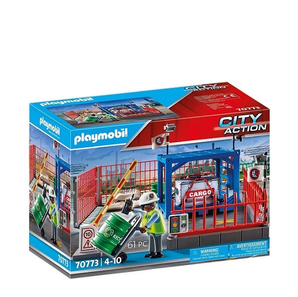 Playmobil City Action Haven Goederenmagazijn 