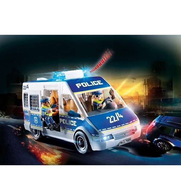 Playmobil City Action Politieauto met Licht en Geluid