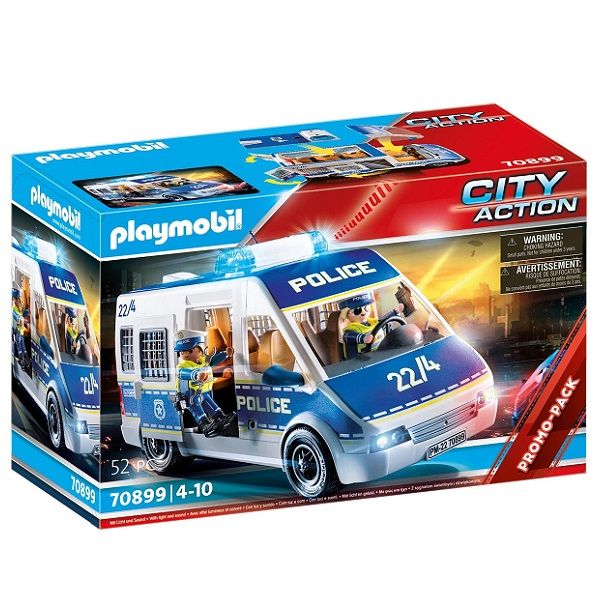 Playmobil City Action Politieauto met Licht en Geluid