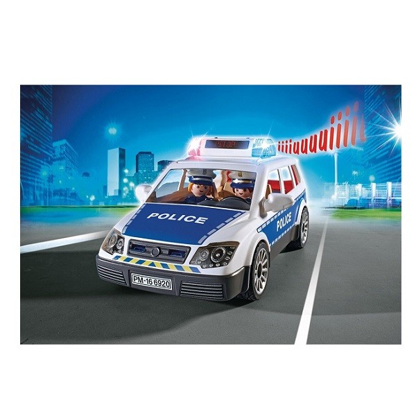 Playmobil City Action Politiepatrouille met Licht en Geluid