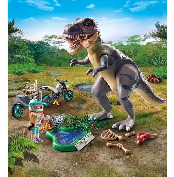 Playmobil Dinos T-Rex Sporenonderzoek 