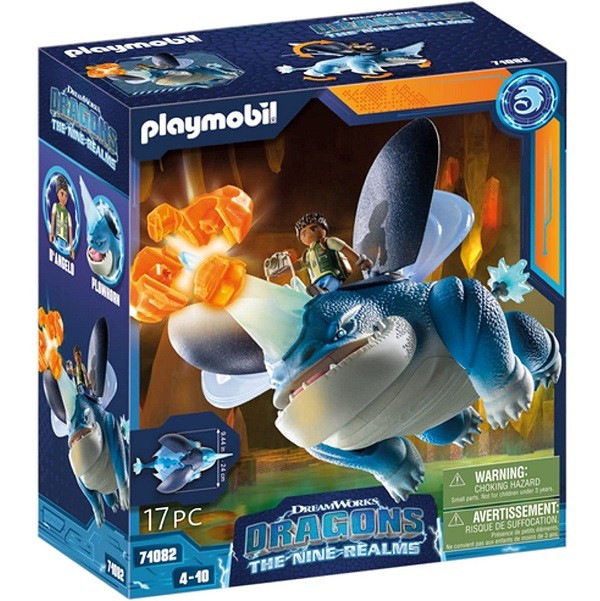 Playmobil Dragons Plowhorn en D'Angelo