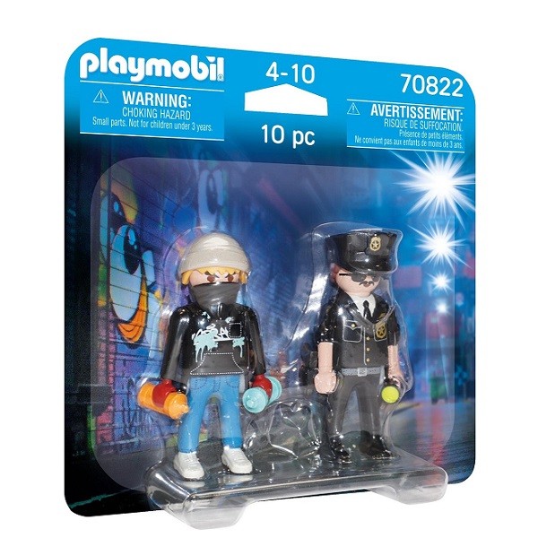 Playmobil DuoPack Politieagent en Sproeier