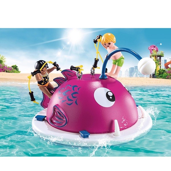 Playmobil Family Fun Beklimmen Zwemeiland 