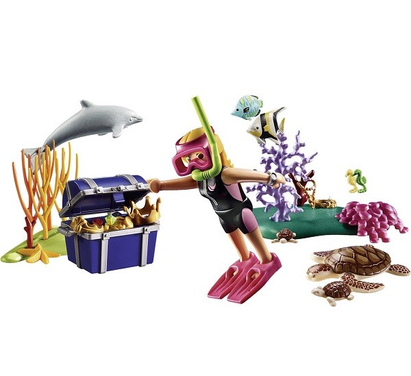 Playmobil Family Fun Gift Set Schatduiker