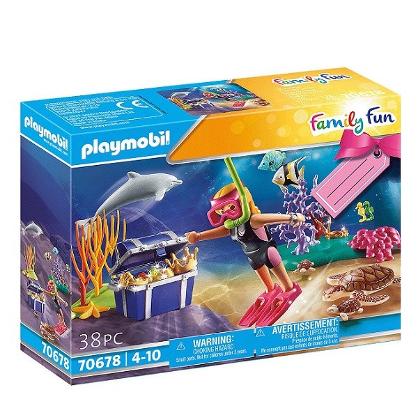 Playmobil Family Fun Gift Set Schatduiker