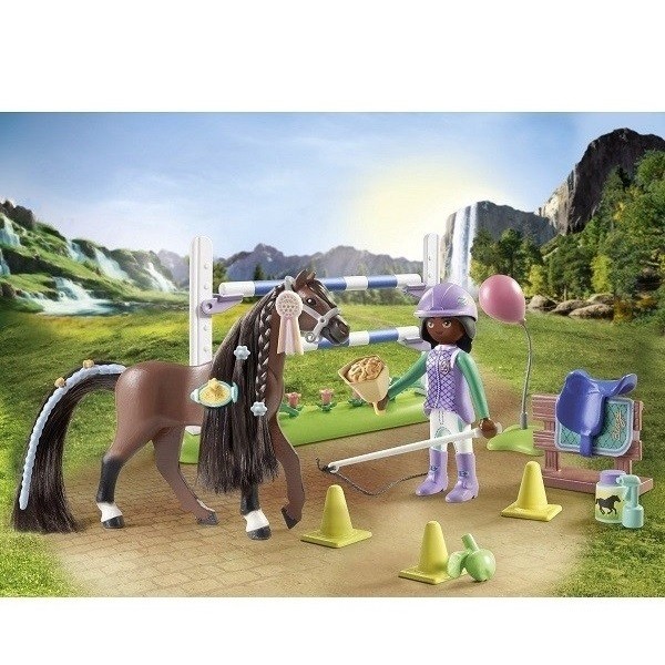 Playmobil Horse of Waterfall  Zoe en Blaze 