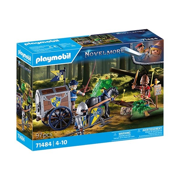 Playmobil Novelmore Overval op Transportwagen