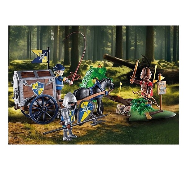 Playmobil Novelmore Overval op Transportwagen