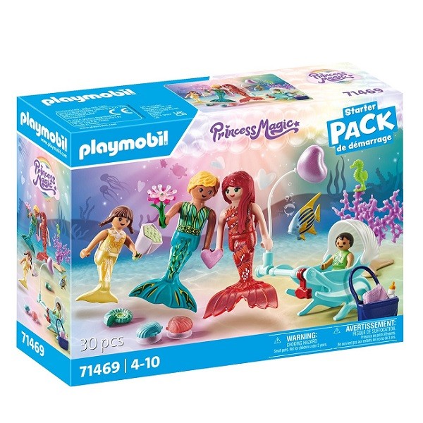 Playmobil Princess Magic Starter Pack Zeemeerminfamilie 