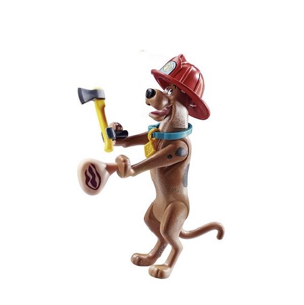 Playmobil Scooby-Doo Verzamelfiguur Brandweerman