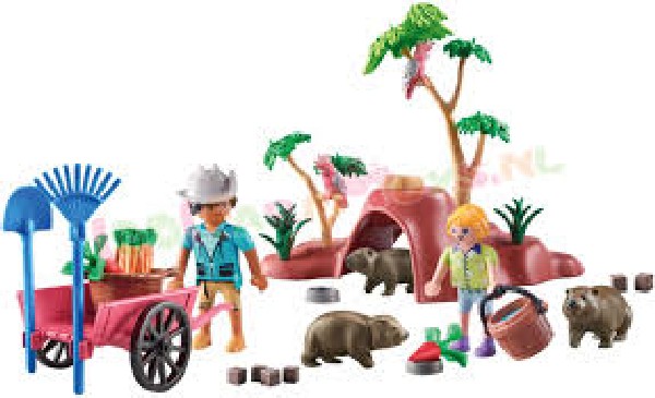 Playmobil Wild Life Wombat Schuilplaats