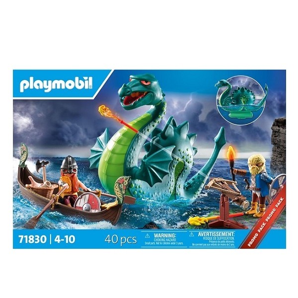 Playmobil History Vikinger met Zeemonster 