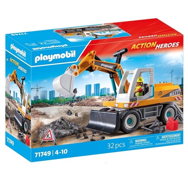  Playmobil Action Heroes Grote Graafmachine