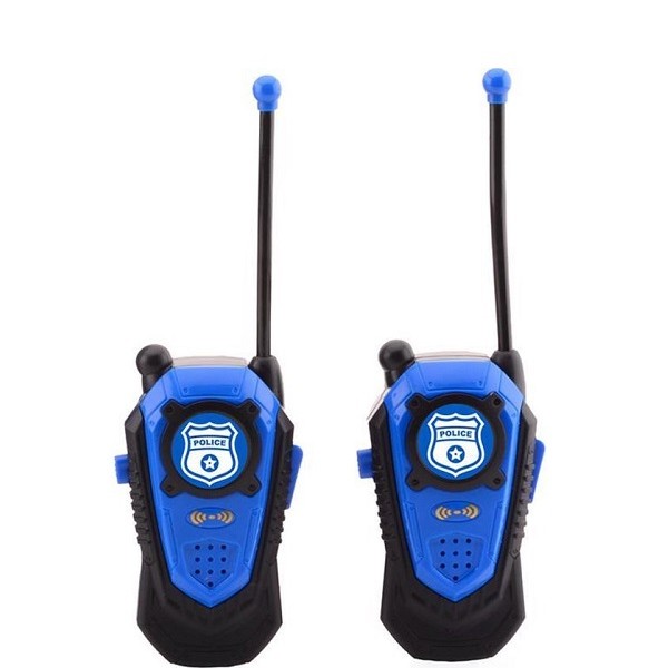 Walkie Talkie Police Officer Assorti 2-Delig