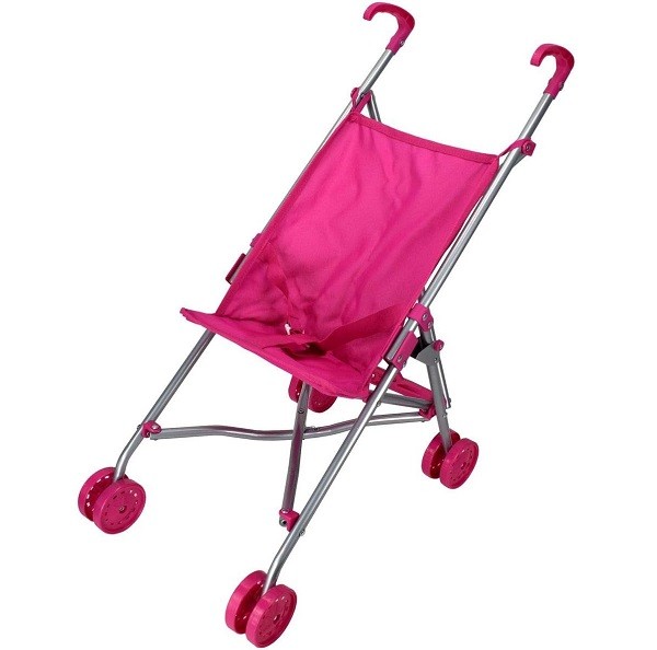 Poppenwagen Buggy Roze 