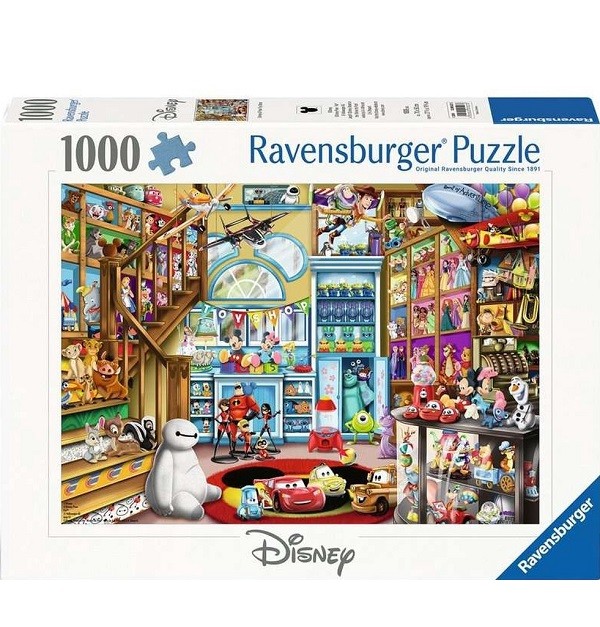 Ravensburger Puzzel Disney In de Speelgoedwinkel 1000 stukjes