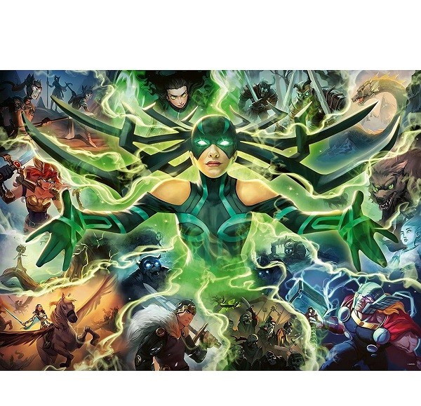 Ravensburger Puzzel Disney Marvel Villainous Hela 1000 stukjes