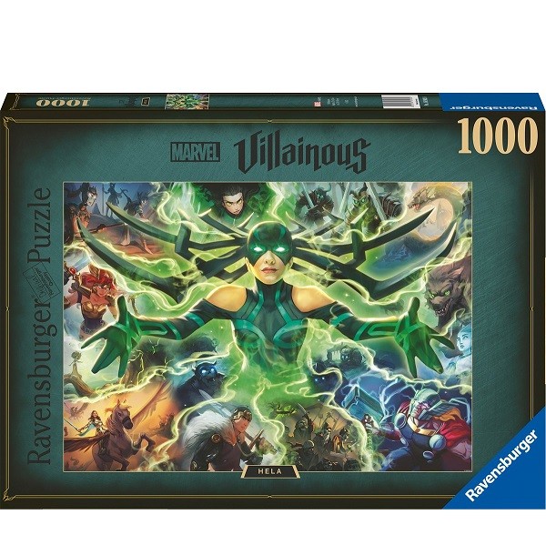 Ravensburger Puzzel Disney Marvel Villainous Hela 1000 stukjes