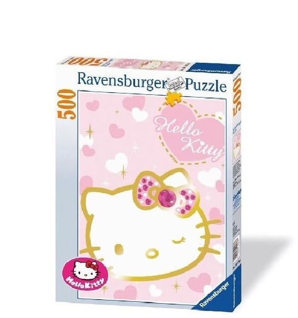 Ravensburger Puzzel Sprankelende Hello Kitty 500 stukjes