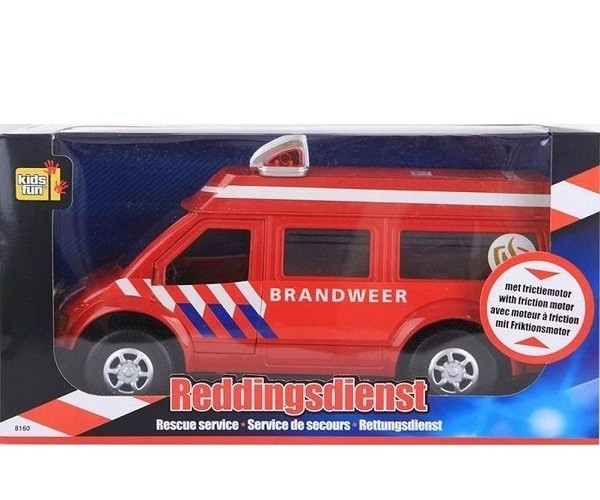 Reddingsdienst Voertuigen Assorti  26 cm