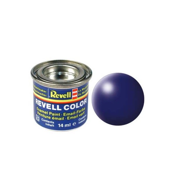 Revell Email Verf  350 - Blauw Zijdemat 