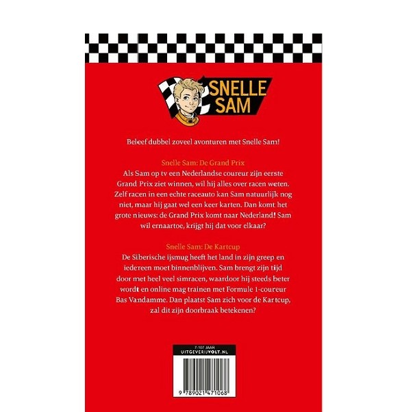 Boek Snelle Sam  De Grand Prix en De Kartcup