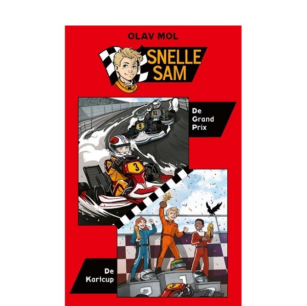 Boek Snelle Sam  De Grand Prix en De Kartcup