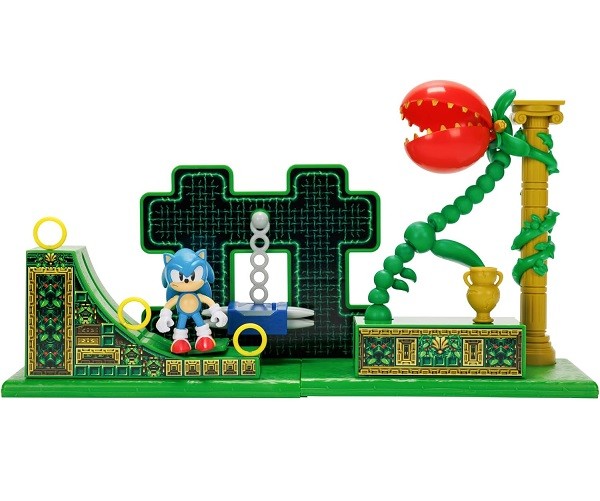 Sonic The Hedgehog Stardust Speedway Zone Playset met Sonic Figuur
