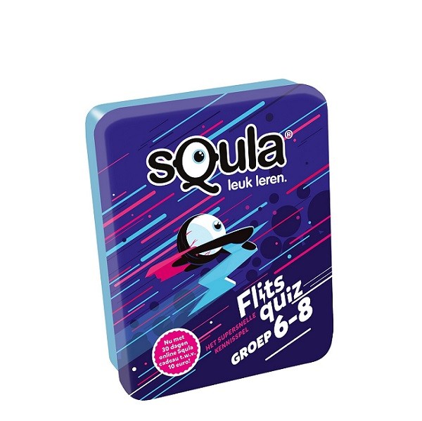 Squla Flitsquiz Groep 6-8 Educatief Kaartspel