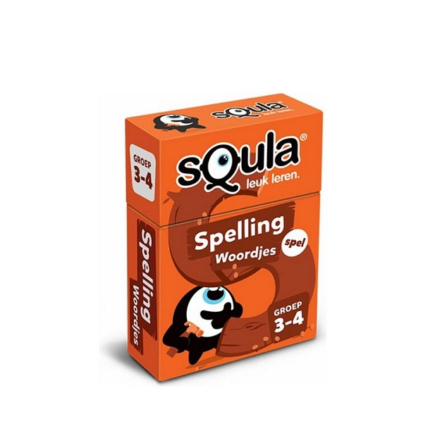 Squla Spelling Woordjes Groep 3-4 Educatief Kaartspel