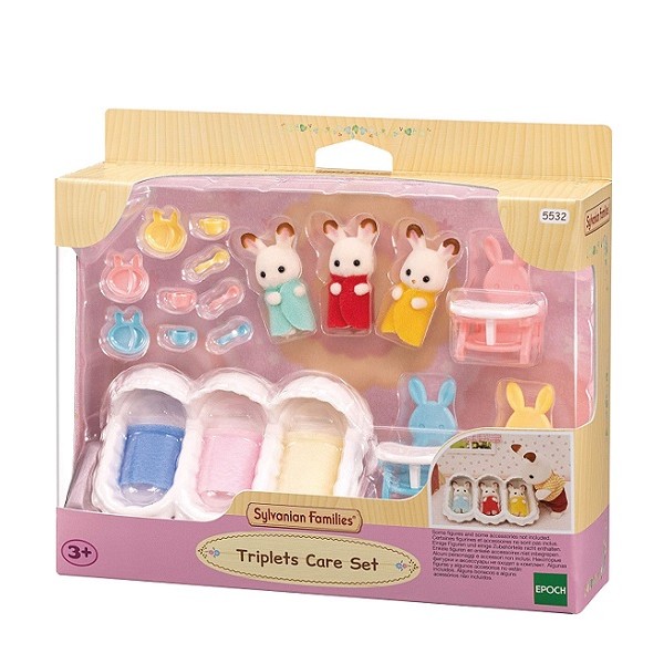 Sylvanian Families Baby Drieling Chocoladekonijn Verzorgingsset