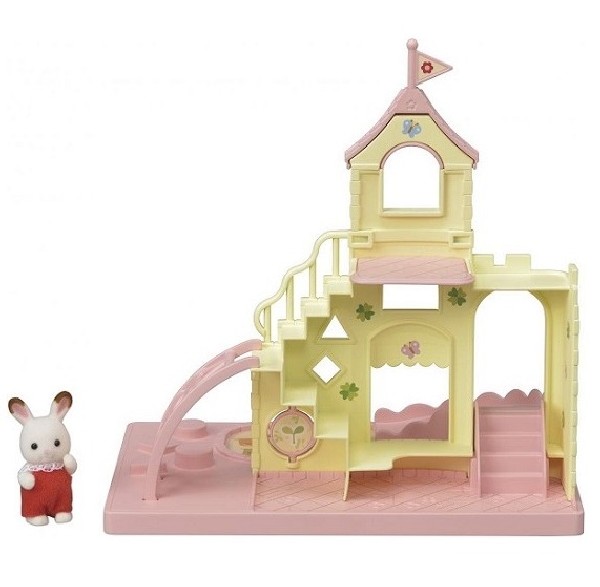 Sylvanian Families Village Creche Kasteel Speelplaats