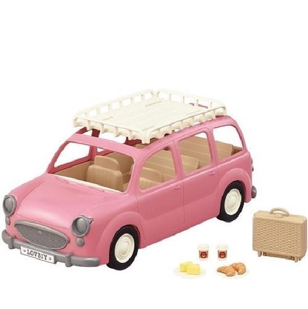 Sylvanian Families Vakantie Picknick Auto