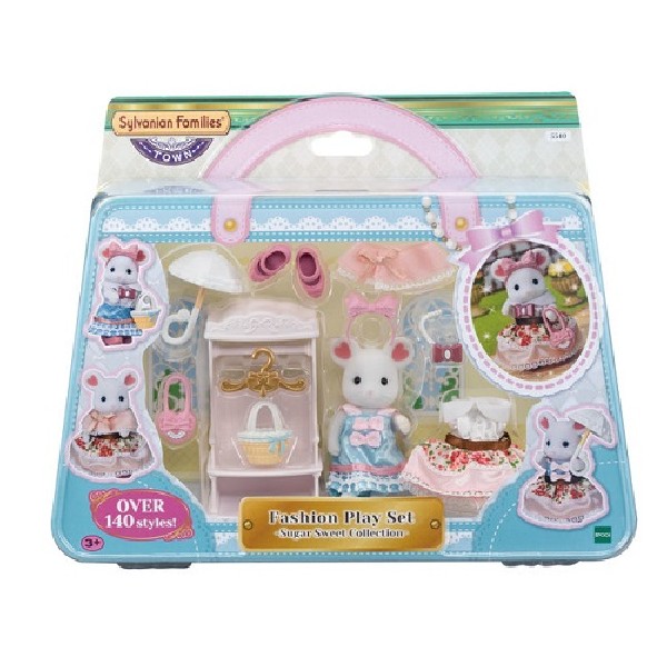 Sylvanian Families Mode Speel Set Marshmallow muis