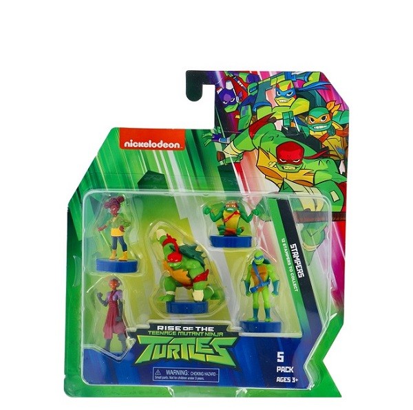Teenage Mutant Ninja Turtles Stampers 5 Pack Assorti