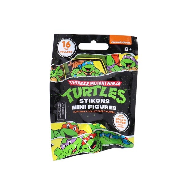 Teenage Mutant Ninja Turtles Stikons Mini Figures 2-Pack Assorti