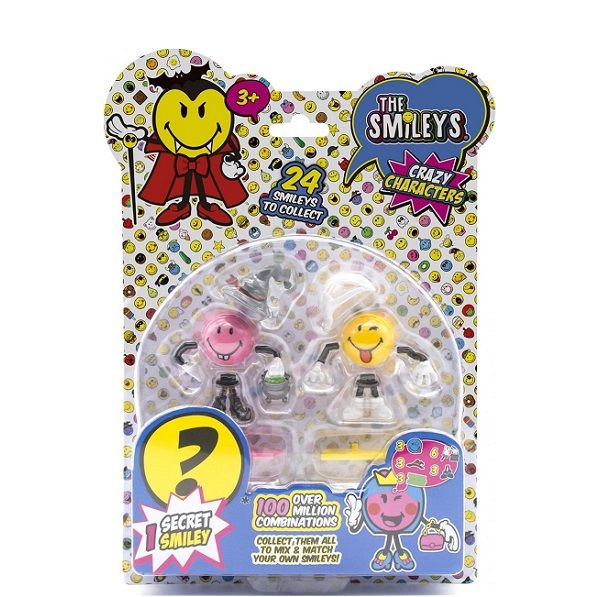 The Smileys Blister 3 Figuurtjes Assorti