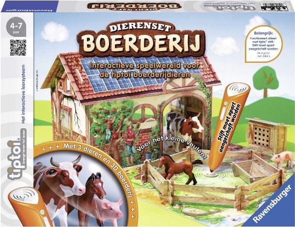 Tiptoi Dierenset Boerderij 